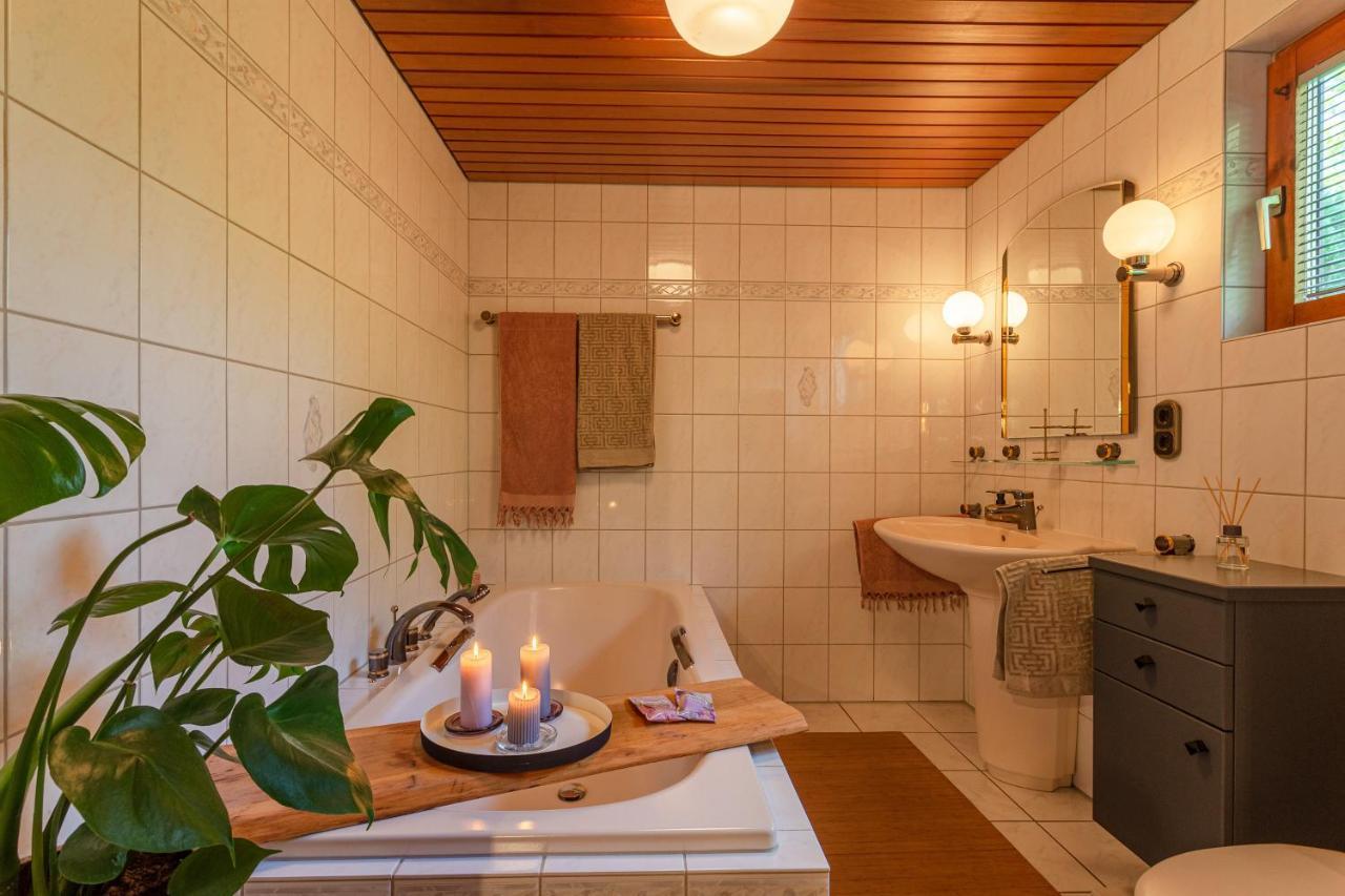 Blockhaus Eifelsteig W/ Kamin Garten & Feuerstelle Berndorf  Exterior photo